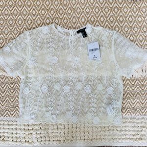 daisy crop top forever 21